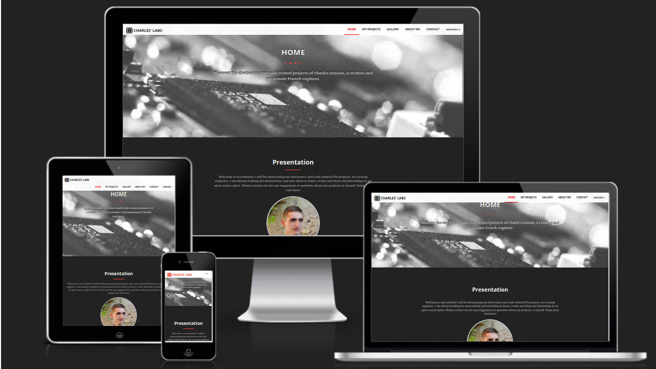 My personal Website