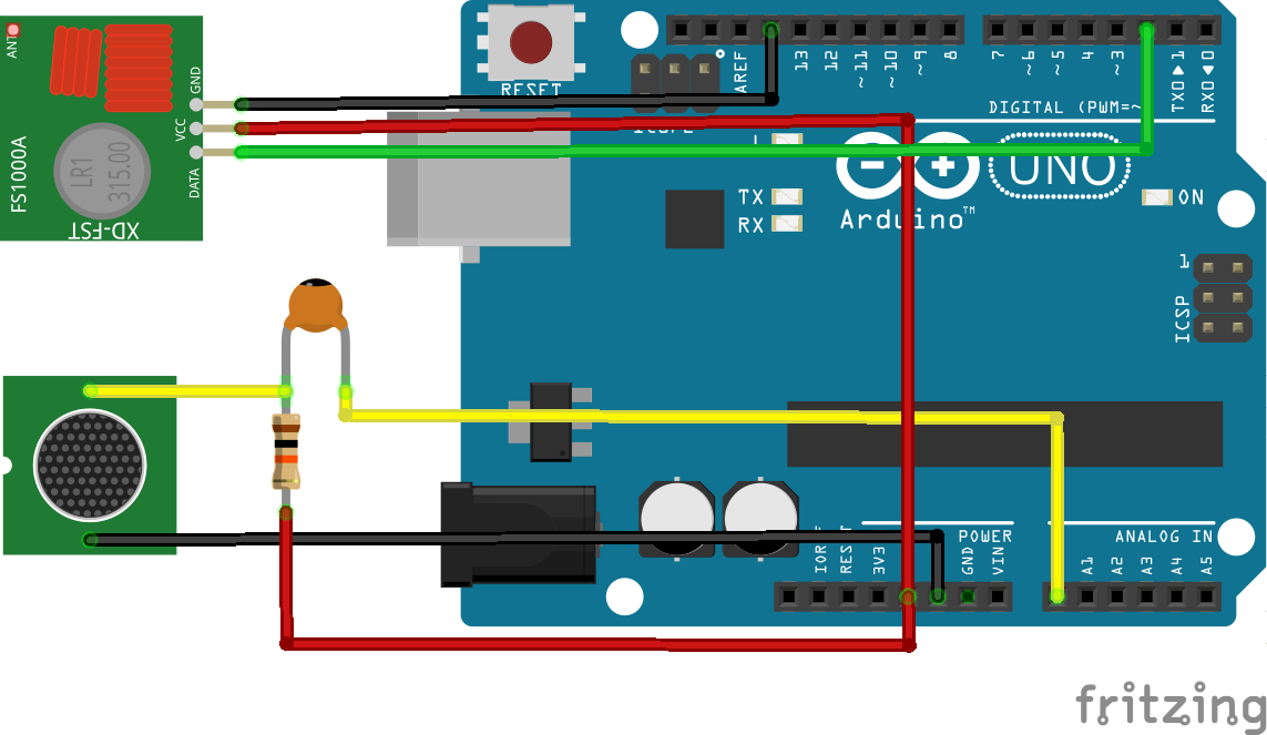 Circuit de l'interrupteur clap clap.