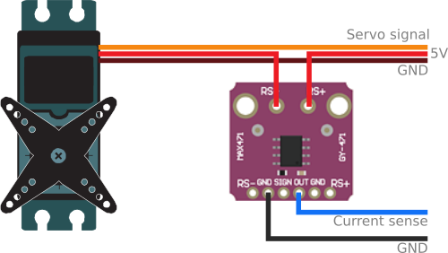 Current sensing circuit diagram