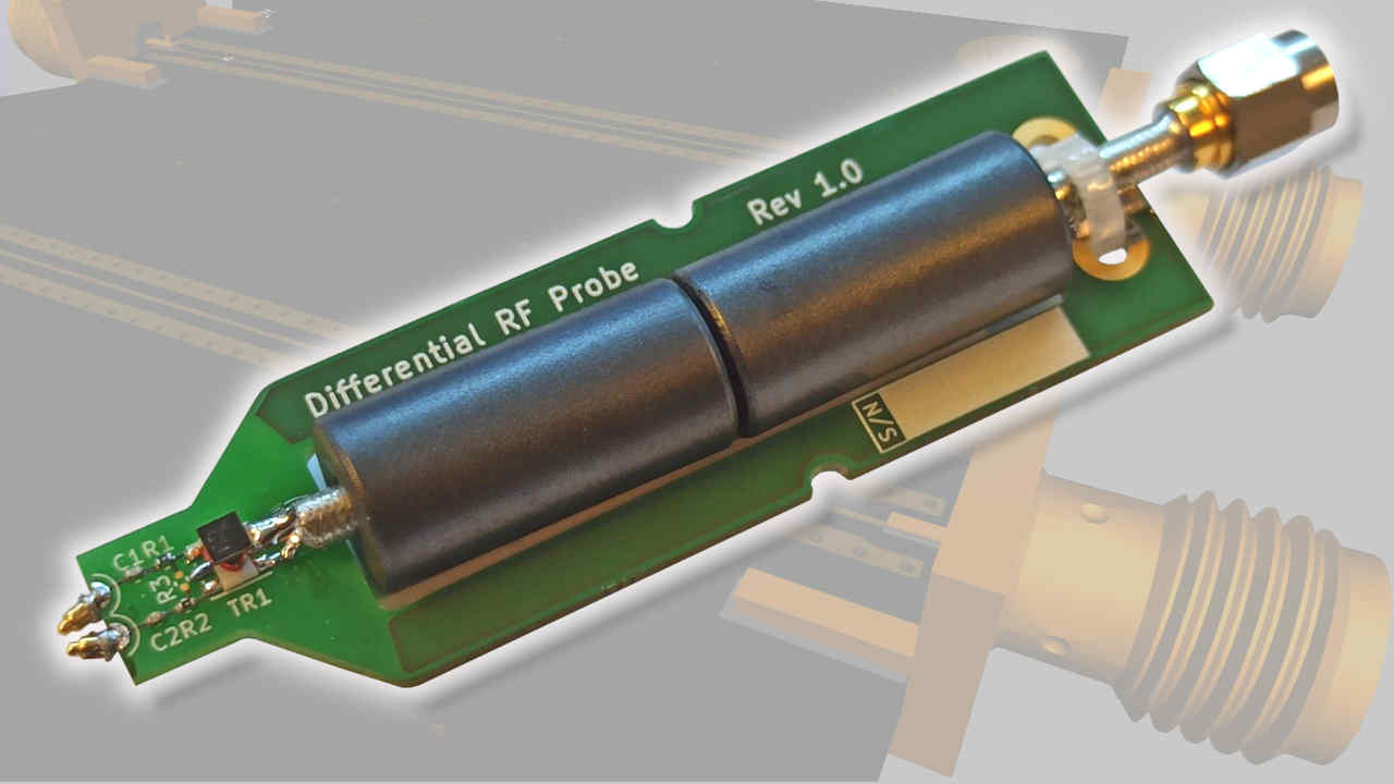 RF Passive Differential Probe